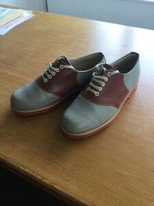  ticket Ford saddle shoes 24.5cm Brown 