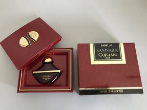 香水　GUERLAIN ゲラン SAMSARA サムサラ　PARFUM 7.5ml 　PARIS　残量７割