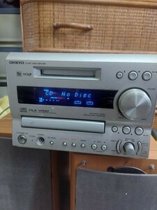 ジャンク品　ONKYO CD/MDコンポ チューナーアンプ　FR-X7A