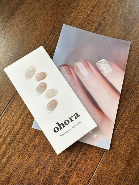 ohora オホーラ ジェルネイルシール N CREAM SHELL