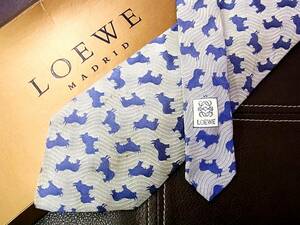 ●5-0273●在庫処分SALE●【ＬＯＥＷＥ】ロエベ【牛】ネクタイ●