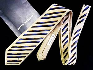 0E0198Y*USED average * Mila Schon [M Logo go in ] necktie 