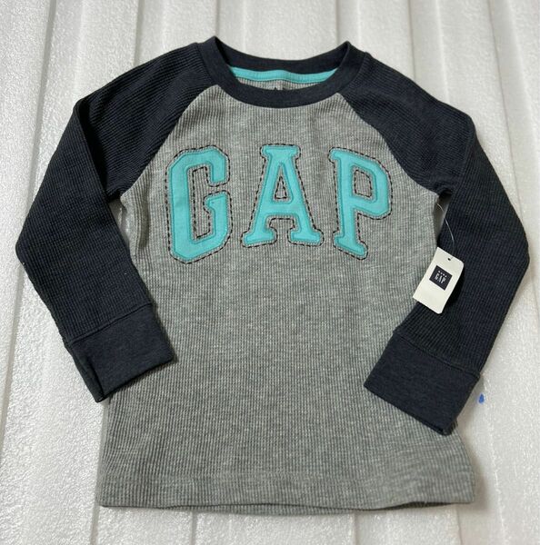 【新品】GAP ロンT ワッフル　長袖Tシャツ　110cm