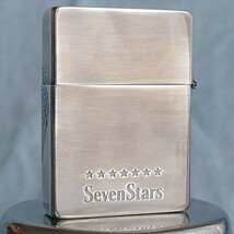 1111円～ ZIPPO 未使用 1935レプリカ Seven Stars セブンスター 箱有り 取説 日本たばこ産業 3バレル ジッポー オイルライター USA_画像4