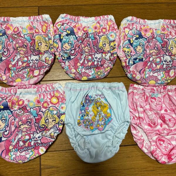 女の子 下着 パンツ 110cm 6枚セット プリキュア ショーツ