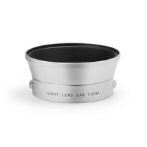 LIGHT LENS LAB M 35mm f/2 + レンズフード IROOA 復刻 シルバー_画像3