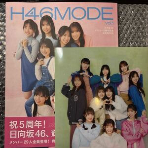 【応募券付き】日向坂46 デビュー5周年公式BOOK『H46MODE vol.1』クリアファイル付き