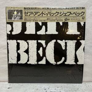 美盤 LP 帯付き ジェフ・ベック Jeff Beck ゼア・アンド・バック There & Back シュリンク付き 253P-220