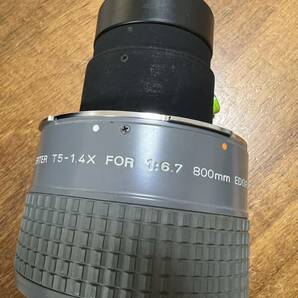 超レア PENTAX 6x7 800mm F6.7 用リアコン T5-1.4Xの画像2