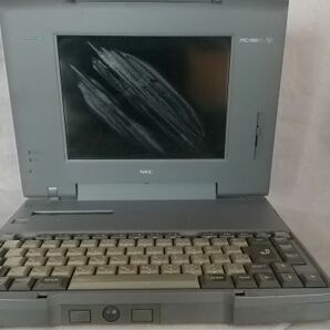 ☆NEC★PC98ノート★ PC9821Ns/340W★部品取りに・ジャンク！の画像1