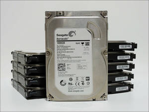 Seagate 3.5インチHDD ST1000DM003 1TB SATA 10台セット #11978