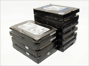 3.5インチHDD 1TB SATA 10台セット【B】#12124