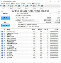 SanDisk 2.5インチSSD X100 SD5SB2-128G-1008E 128GB SATA #11996_画像3