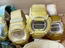 ●時計ジャンク● ９本まとめ売り　CASIO Baby-G クォーツ 必ず説明文お読み下さい　518_画像4