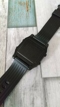 NIXON ニクソン the staple ラバー デジタル ブラック 腕時計 デジタルウォッチ_画像3