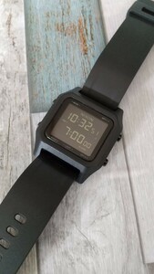 NIXON ニクソン the staple ラバー デジタル ブラック 腕時計 デジタルウォッチ