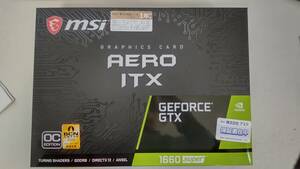 MSI GeForce GTX 1660 SUPER AERO ITX OC【中古　動作確認済】