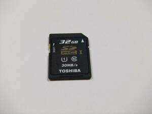 SDHCカード 32GB 30MB/s Class10 フォーマット済み 1枚 TOSHIBA