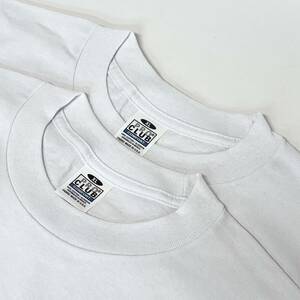 2枚セット PRO CLUB COMFORT 半袖 Tシャツ XL ホワイト プロクラブ コンフォート 無地 大きいサイズ まとめ売り US輸入 未使用 #noca0315