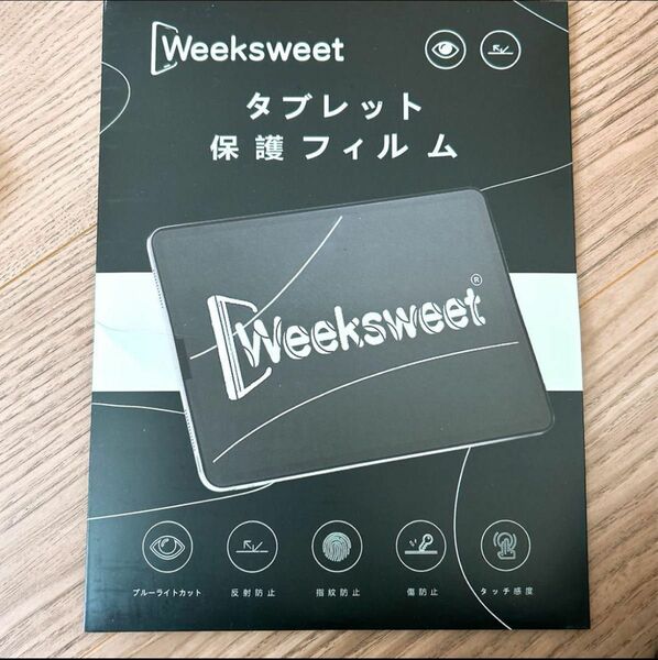 weeksweet タブレット 保護フィルム 傷防止 指紋防止 反射防止