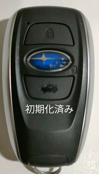 初期化済スバル純正スマートキー3ボタン基盤番号231451-7000　007-AD0098 14AHH新品電池サービス⑫