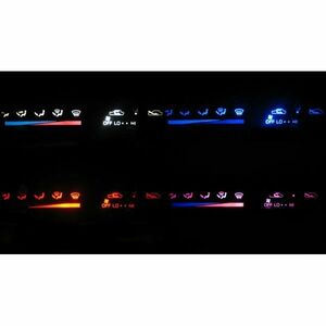 ハイラックスサーフ YN130/LN130/ZN130/LN131 前期 LEDエアコン照明セット！ ブルー