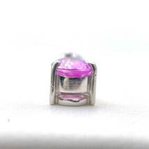 【1円スタート】 PT900 ピンクサファイア? ペンダントトップ 1.3g 0.88ct sapphire ジュエリー jewelry プラチナ 宝石 アクセサリー_画像7