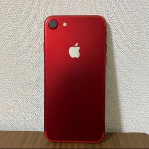 Apple iPhone7 128GB レッド SIMフリー 91%