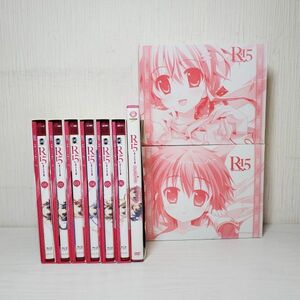 ●AB17【送80】 1円～ Blu-ray ブルーレイ R-15 あーるじゅうご 第1～6巻 + DVD #すぺしゃる + 抱きまくらカバー