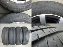 223-839　MANARAY SPORT　アルミホイール＆ラジアルタイヤ　165/65R14　2022年　4本セット_画像6