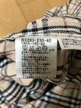 送料込 バーバリー BURBERRY LONDON スカート 160A 三陽商会 チェック アジャスター付_画像4