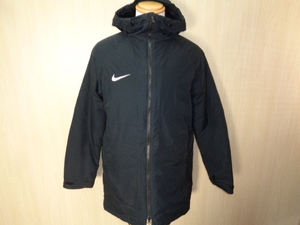 187◆NIKE ベンチコート DRI-FIT◆ナイキ Mサイズ メンズ 黒色 中綿 アカデミー 18 SDF ジャケット 893798-010 シンセティック フィル 6C