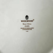 T542 美品 WEDGWOOD ウェッジウッド CLIO クリオ 20cm プレート 2枚 フルリムボーダー 廃盤品 食器 皿_画像5