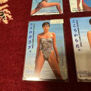 【未使用】 内田有紀 7枚セット テレカ テレホンカード の画像6