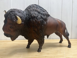 Buffalo　バッファロー　【アメリカ製】U.S.A. BREYER MOLDING　置物　フィギュア　雑貨　インテリア