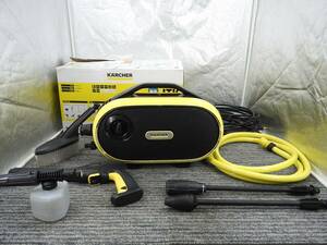 【美品】KARCHER ケルヒャー★JTK サイレント 静音 家庭用高圧洗浄機 1.600-900.0 付属品ほぼ完備 使用感少 2020年製★動作良好品 NR1138