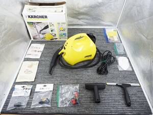 【美品】KARCHER ケルヒャー★スチームクリーナー SC1002 1.512-105.0 付属品完備 元箱 説明書付★動作品「管理№NR1160」