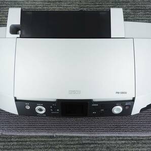 EPSON エプソン★カラリオ プリンター PM-D800 Win11対応 A4インクジェット 単機能プリンター 印刷確認済 状態良好★中古品「№NR1240」 の画像6