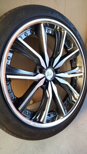 LEON HARDIRITT ANGRIFE スーパースター レオンハルト アングリフ 20インチタイヤホイール中古4本セット美品 20x9J+37 PCD114.3-5H FALKEN