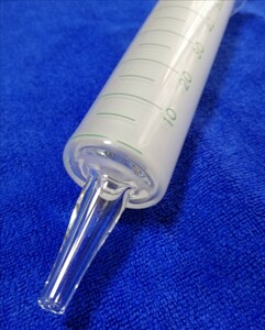 ガラス浣腸器50ml 「未使用品」VAN (日本製)　JIS企画製品