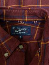 THE RUGGED MUSEUM ラギッドミュージアム　チェック　ボタンダウンシャツ　サイズS 日本製_画像6