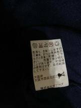 UES ウエス ワークシャツ　インディゴ　サイズ0 日本製_画像9
