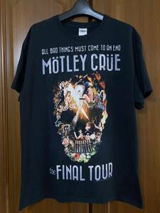 MOTLEY CRUE モトリークルー バンドＴシャツ　L 2015 ファイナル