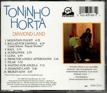 Toninho Horta Diamond Land 輸入盤 CD トニーニョ・オルタ_画像2