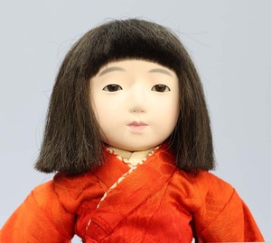 # prompt decision # 10 . shop sphere . ichimatsu doll girl 37cm Showa era the first period 