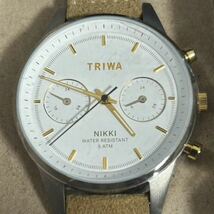 1円〜　未使用　TRIWA トリワ　クロノグラフ　腕時計_画像1