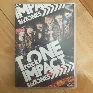 正規品 SixTONES TrackONE -IMPACT- 通常盤 Blu-ray ブルーレイ