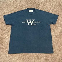 WHIZ/WL T-SHIRT/NAVY/Msize/ビンテージ加工_画像1