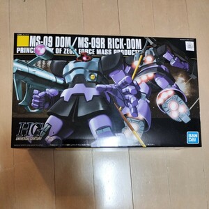 バンダイスピリッツ HGUC 059 HG ドム/リック・ドム（機動戦士ガンダム）1/144 ガンプラ 未組立 MS-09R