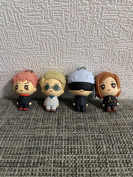 呪術廻戦 コロンとキーホルダー 4人セット